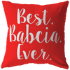 Best Babcia Ever Pillow - My Polish Heritage