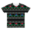 Black Floral Sweater 1 ﻿Classic Sublimation Adult T-Shirt