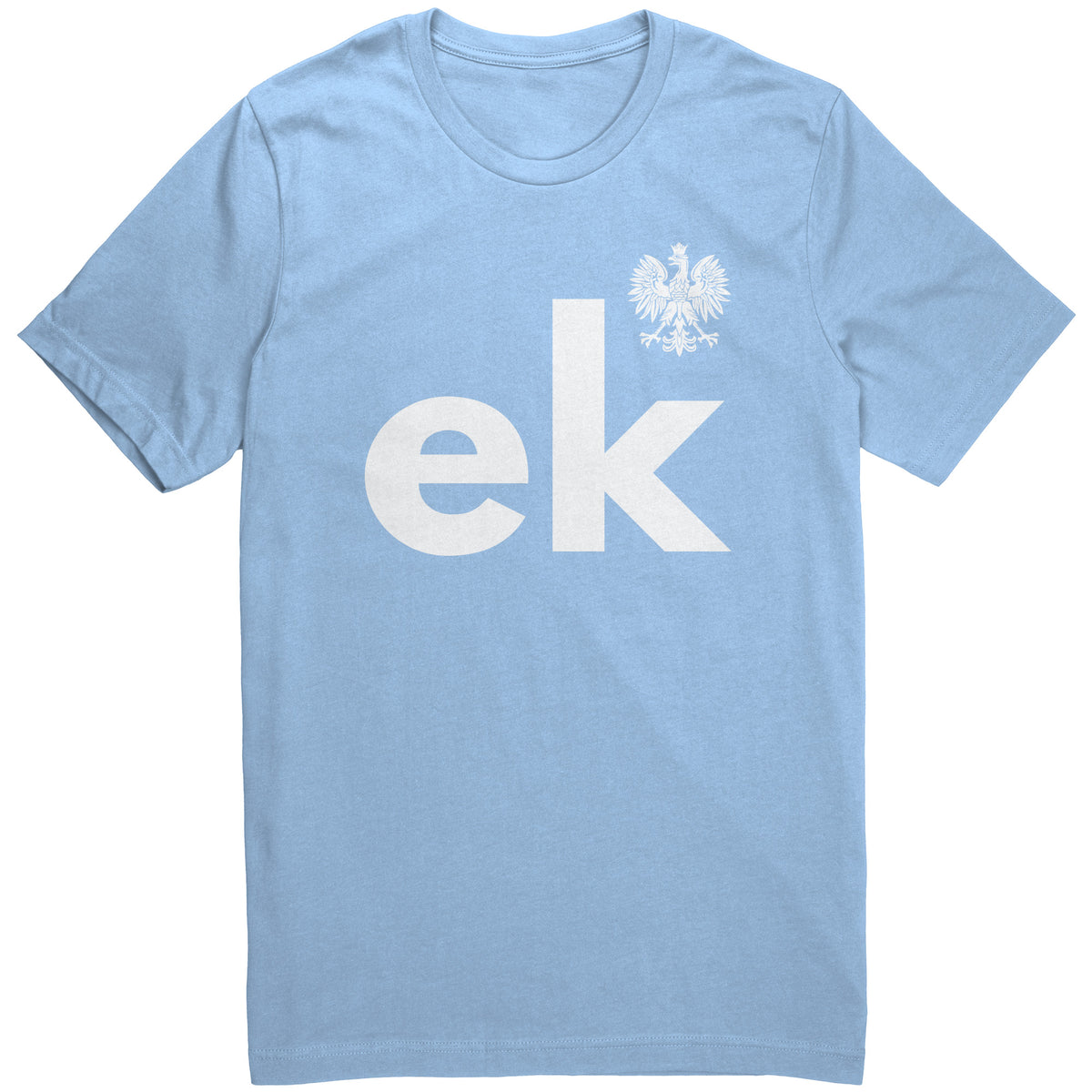 Last – eagle name My unisex shirt with -ek Polish Heritage
