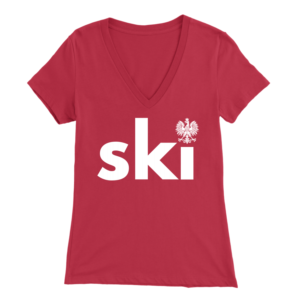 Ready to Ship. Last Minute Gift. SKI with Eagle Shirt