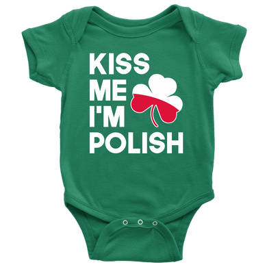 Polish - St. Patrick's Day Baby Onesie - My Polish Heritage