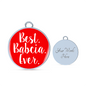 Best Babcia Ever With Red Circle Charm Bangle - My Polish Heritage