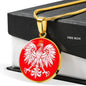 Polish Eagle With Red Circle Charm Bangle