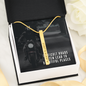 Coordinates Vertical Stick Necklace