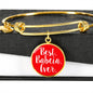 Best Babcia Ever Adjustable Luxury Bangle