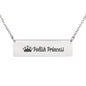 Polish Princess Engraved Necklace