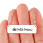 Polish Princess Engraved Necklace