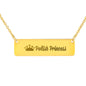 Polish Princess Engraved Necklace