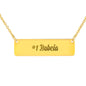#1 Babcia Engraved Necklace