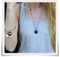 Ciocia With Black Circle Charm Bangle - My Polish Heritage