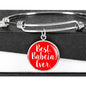 Best Babcia Ever Adjustable Luxury Bangle