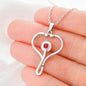 Doctor Wife Gift. Stethoscope Necklace