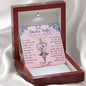 Doctor Wife Gift. Stethoscope Necklace
