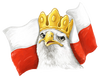 Eagle and Polish Flag 2 Sticker