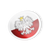 Polish Eagle Circle Decal Sticker