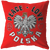Peace Love Polska Pillow - My Polish Heritage