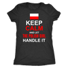 Let The Polish Girl Handle It Shirt - My Polish Heritage