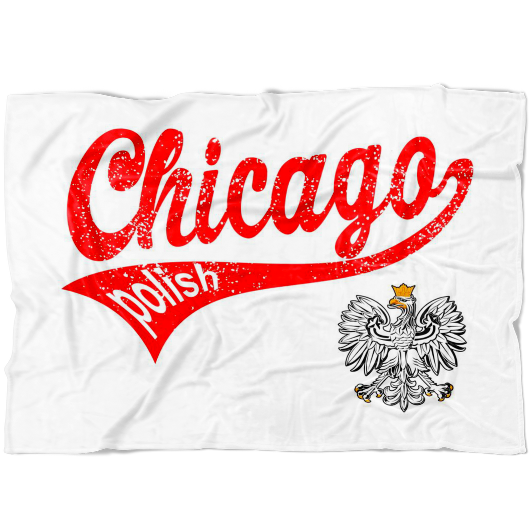 Chicago Polish Fleece Blanket