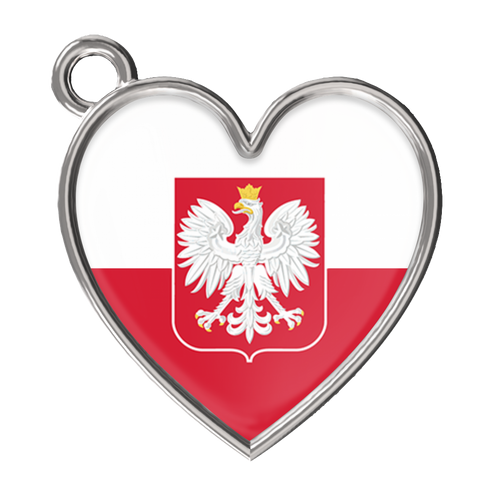 Polish Flag Beaded Bracelet - My Polish Heritage