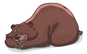 Polish children's song "Stary niedzwiedz mocno spi" (Old bear is heavily sleeping) with translation