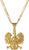 Polish Eagle Unisex Gold Necklace