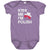 Kiss me I'm polish baby bodysuit-multiple colors