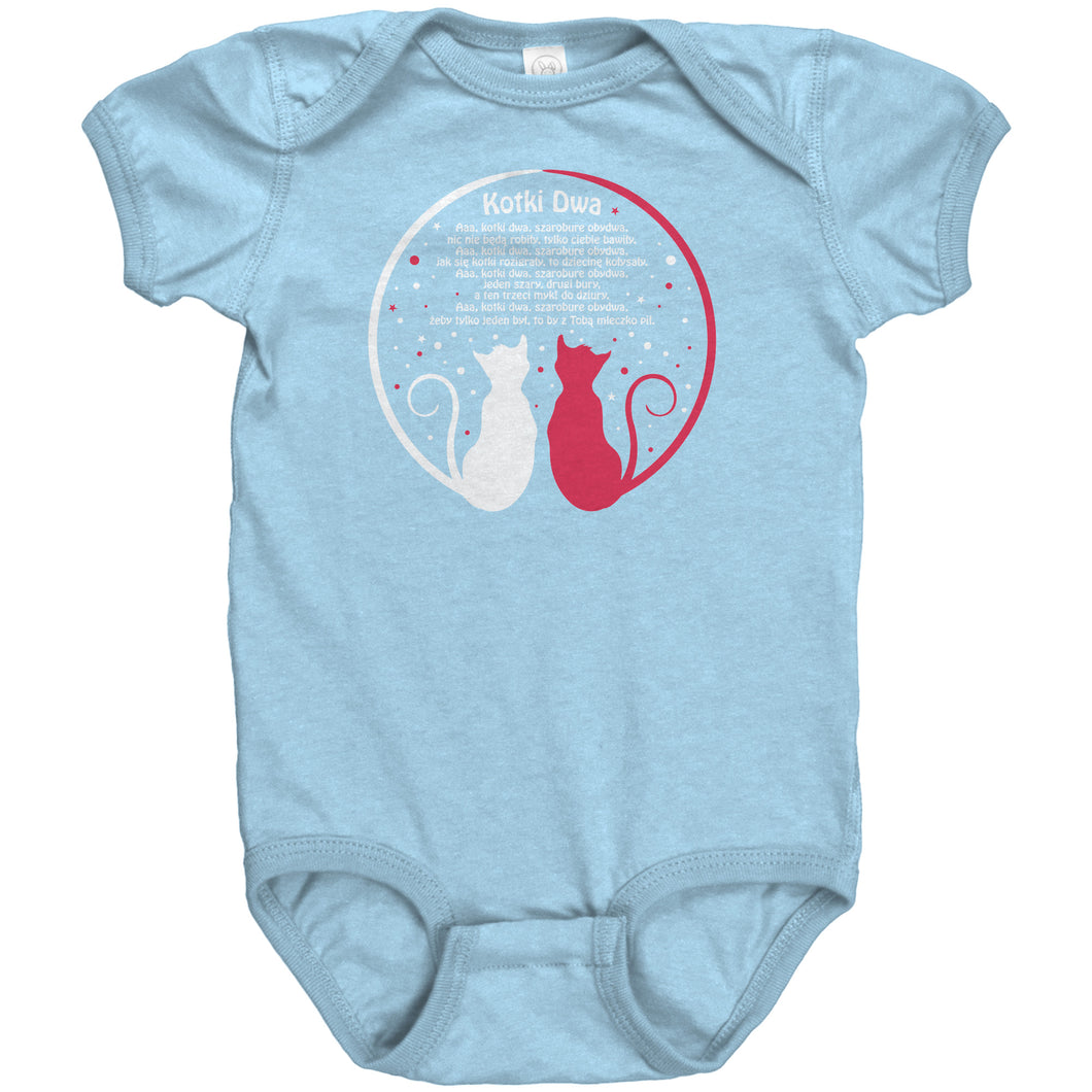 Kotki Dwa -Rabbit Skins Baby Bodysuit