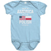 Made in America with Polish Parts -Rabbit Skins Baby Bodysuit