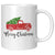 Merry Christmas Red Truck Coffee Mug Gift