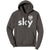 Sky with Eagle Last Name Hoodie