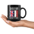 Polish By Blood British By Birth Patriot By Choice Black 11oz Mug - My Polish Heritage
