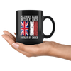 Polish By Blood British By Birth Patriot By Choice Black 11oz Mug - My Polish Heritage