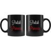 Polish Princess Black Mug