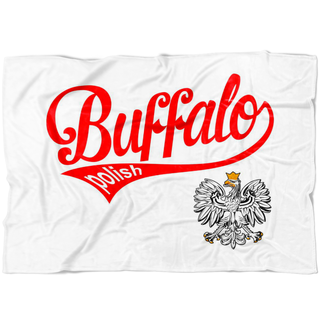 Buffalo Polish Fleece Blanket