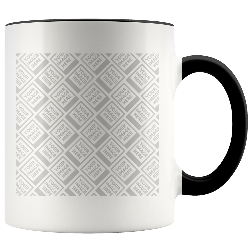 Personalized Accent Mug, You upload the design!