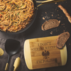 I don't need a recipe, I'm Polish! Round Edge Wood Cutting Board