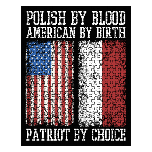 Polish By Blood Patriot By Choice Puzzles - My Polish Heritage