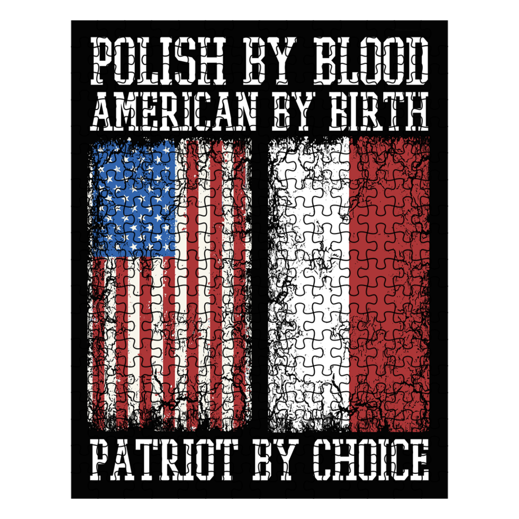 Polish By Blood Patriot By Choice Puzzles - My Polish Heritage
