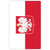 Polish Flag Rounded Fridge Magnet - My Polish Heritage