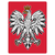 Polish Eagle Rounded Fridge Magnet - My Polish Heritage
