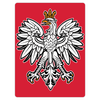 Polish Eagle Rounded Fridge Magnet - My Polish Heritage