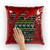 Polish rooster Wesołych Świąt ﻿Sequin Cushion Cover