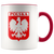 Polska Coat of Arms Eagle Coffee Accent Mug