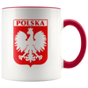 Polska Coat of Arms Eagle Coffee Accent Mug