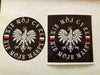 Not my circus, not my monkeys in polish car decal