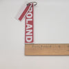 Poland Flag Keychain with Keyrings