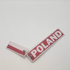 Poland Flag Keychain with Keyrings