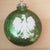 Handmade Glitter Polish Eagle Christmas Ornaments.