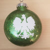 Pre-order Handmade Glitter Polish Eagle Christmas Ornaments.
