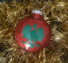 Pre-order Handmade Glitter Polish Eagle Christmas Ornaments.